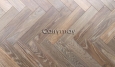 Herringbone-Smoked Oak Burgundy <p>3inch/3mm</p>