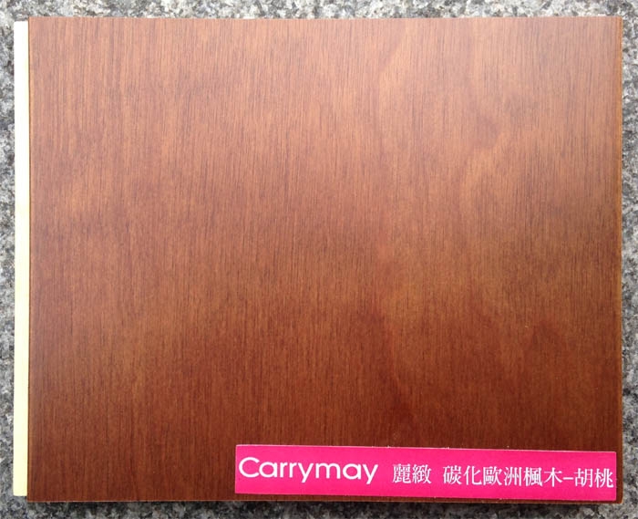 碳化楓木-胡桃木色 <p>5寸/1.5-2mm</p>
